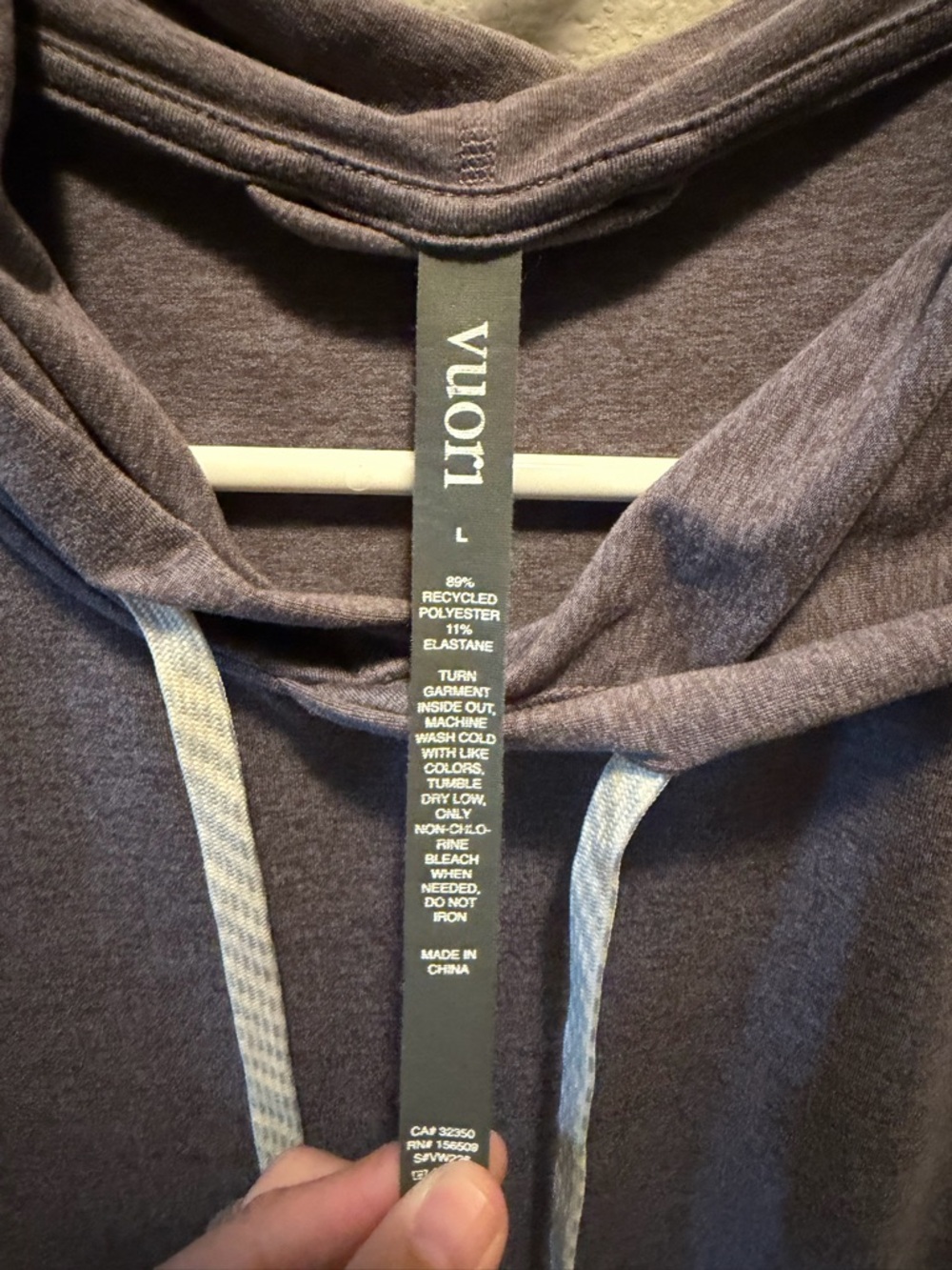 Vuori Halo Pullover Purple l